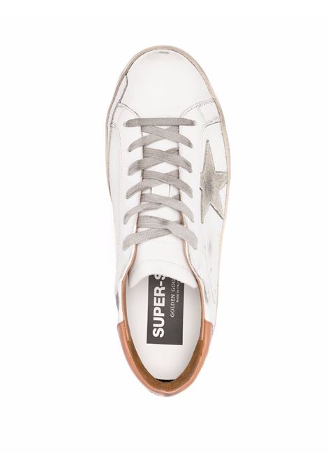 Sneakers super star in bianco e beige Golden goose - donna GOLDEN GOOSE | GWF00102F00218210803